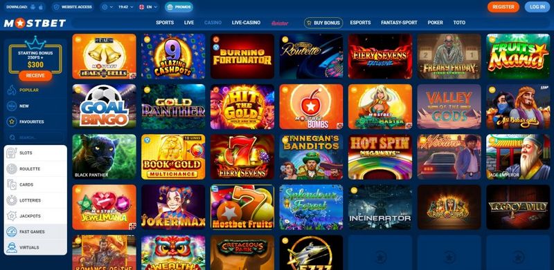 Mostbet-in idman mərc xidmətinə ətraflı nəzər salaq
